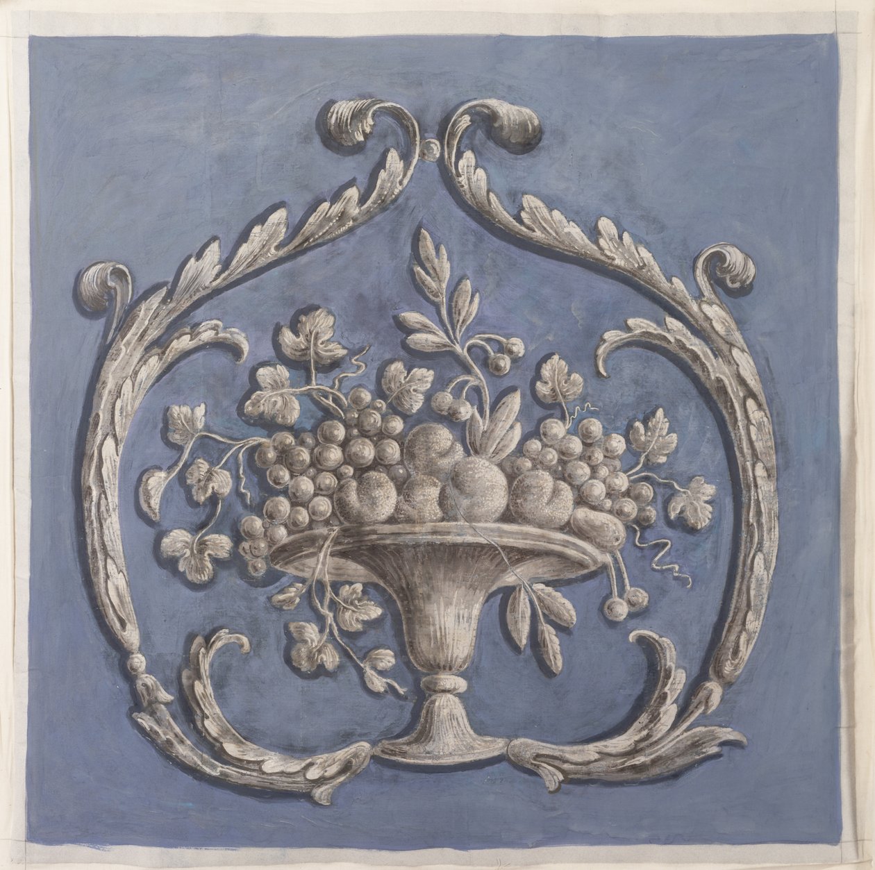 Design para papel de parede (tecido pintado) de German School