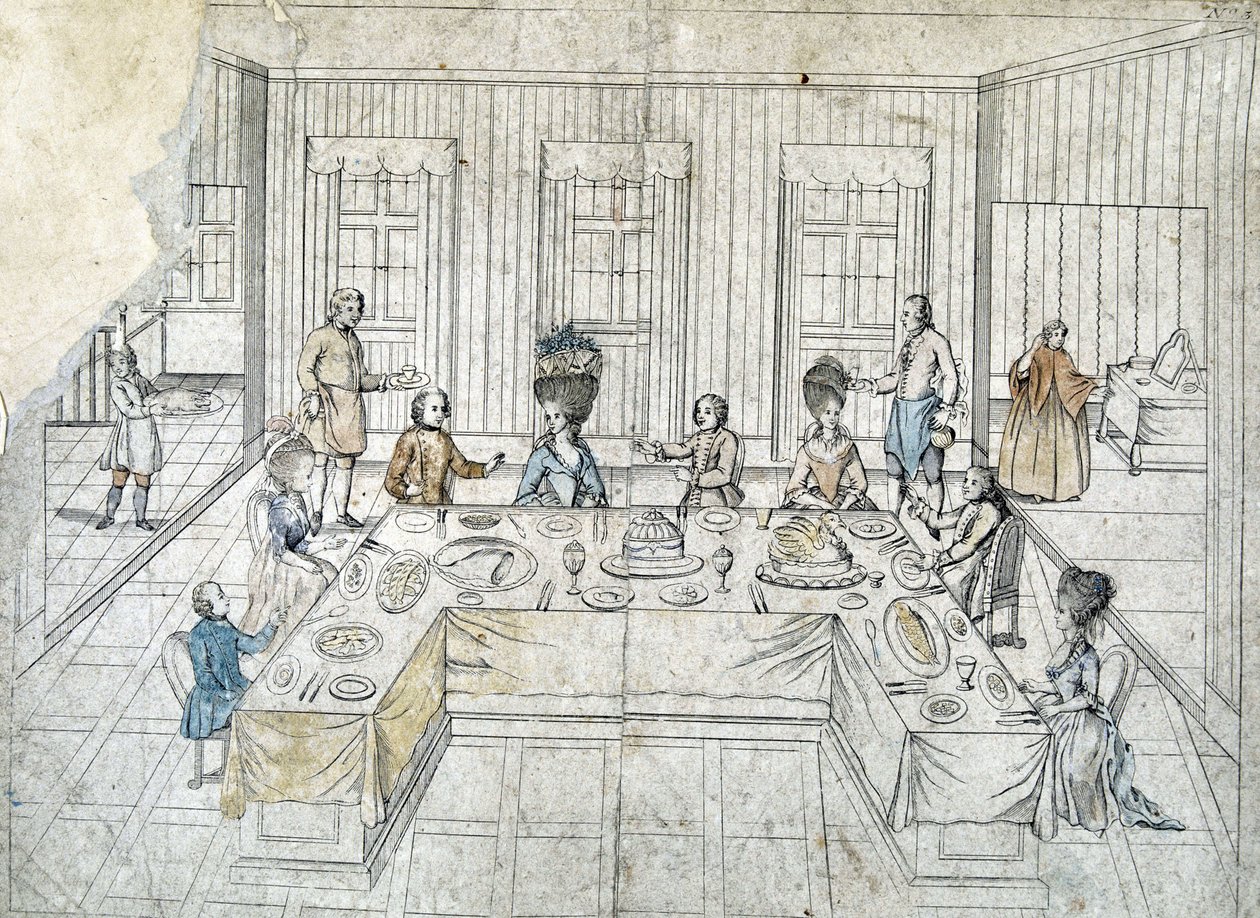 Jantar nos nobres, Alemanha de German School