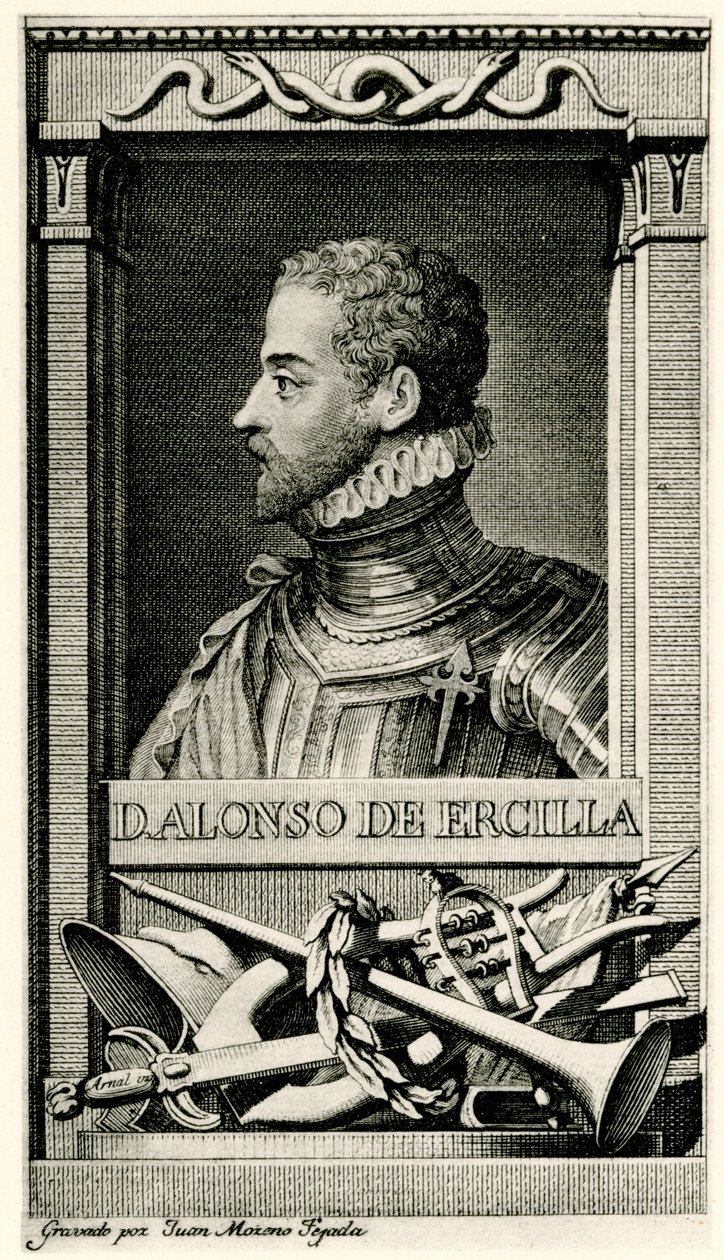 Don Alonso de Ercilla y Zuniga de German School