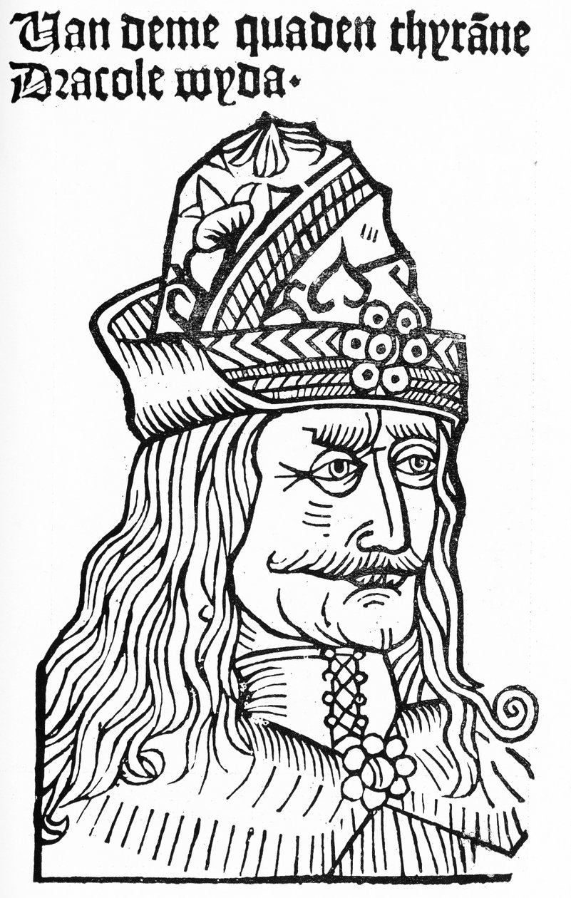 Drácula (Vlad Tepes), 1488-93 (ver também 473192) de German School