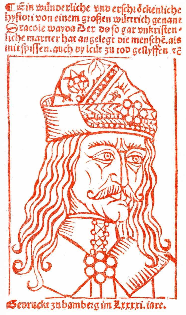 Drácula (Vlad Tepes), 1491 (ver também 473197) de German School