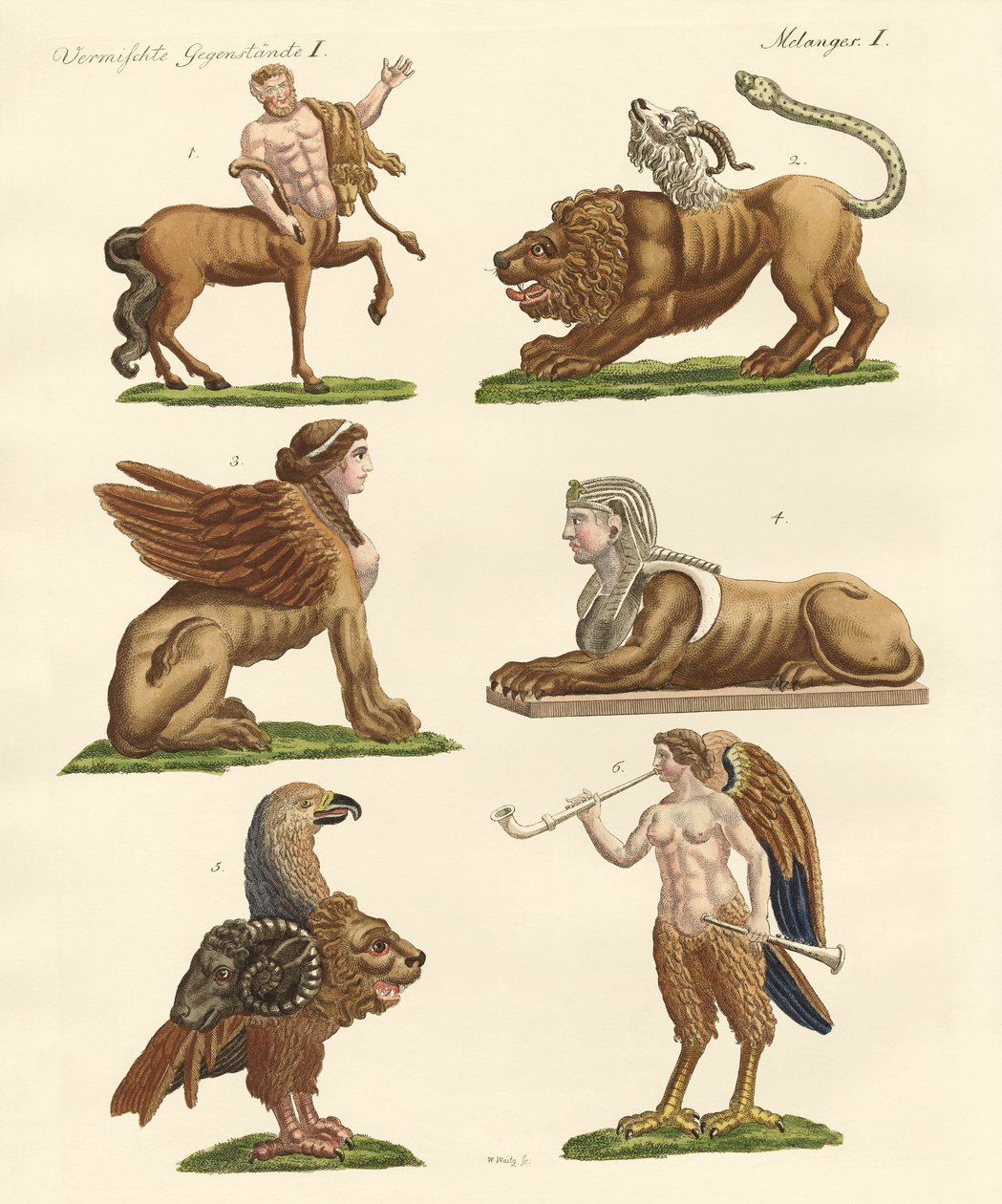 Animais fabulosos de German School