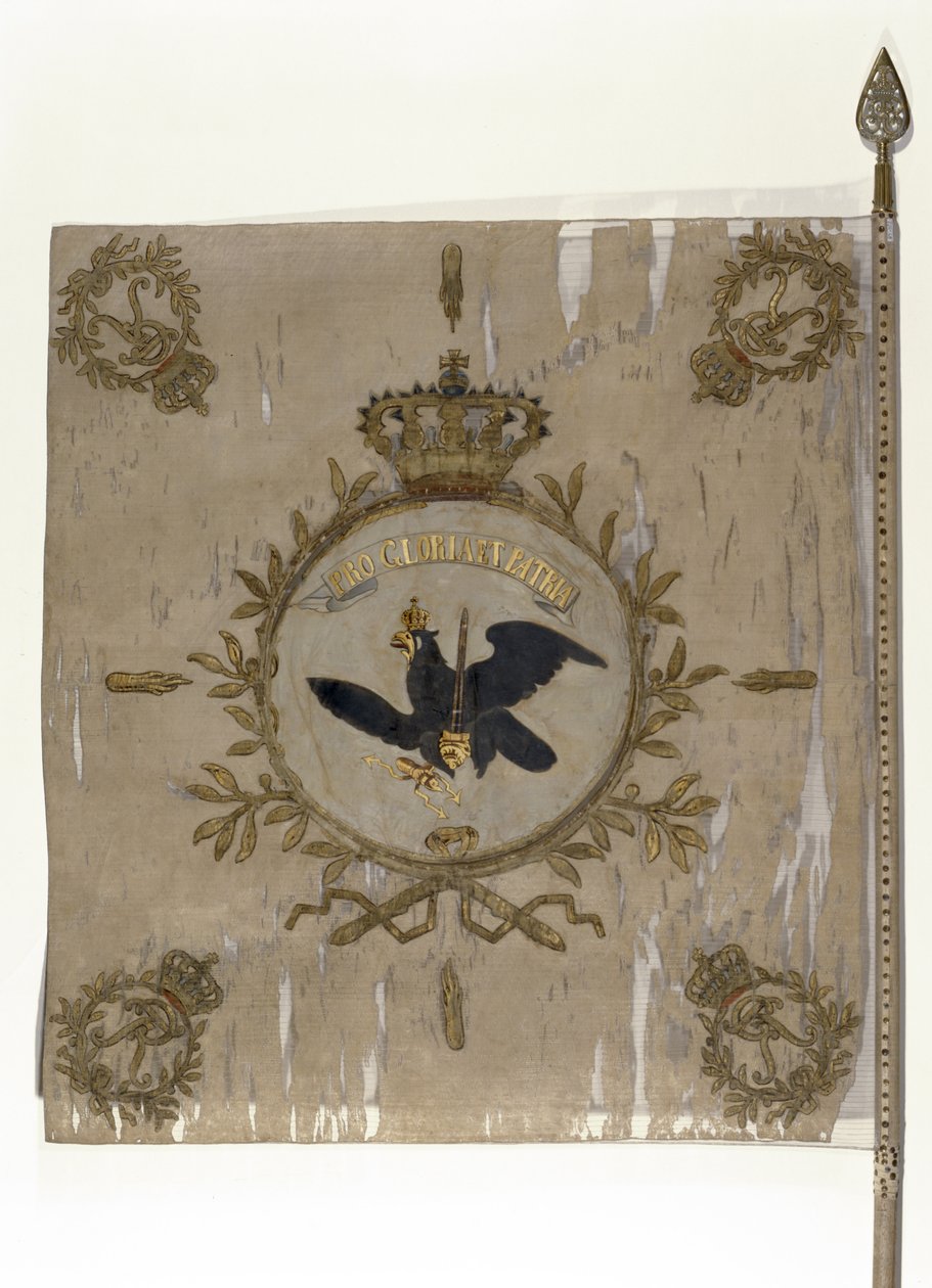 Bandeira da infantaria prussiana (têxtil) de German School