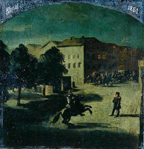 Vôo do Eleitor Friedrich Wilhelm I de German School