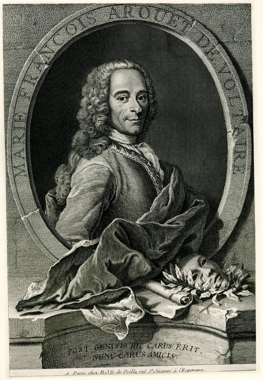 François Marie Arouet de Voltaire de German School