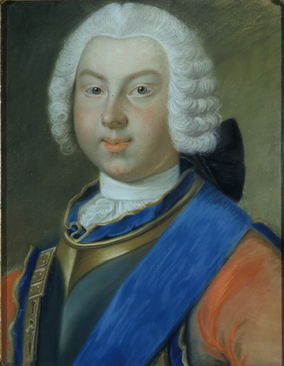 Frederico III, duque de Herzog de Saxe-Gotha-Altenburg, 1740 de German School