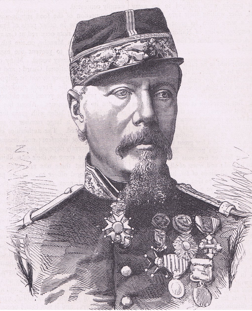 General Cremer, Cassells History of the War between France and Germany publicado por Cassell and Company Limited, c.1890 (litho) de German School
