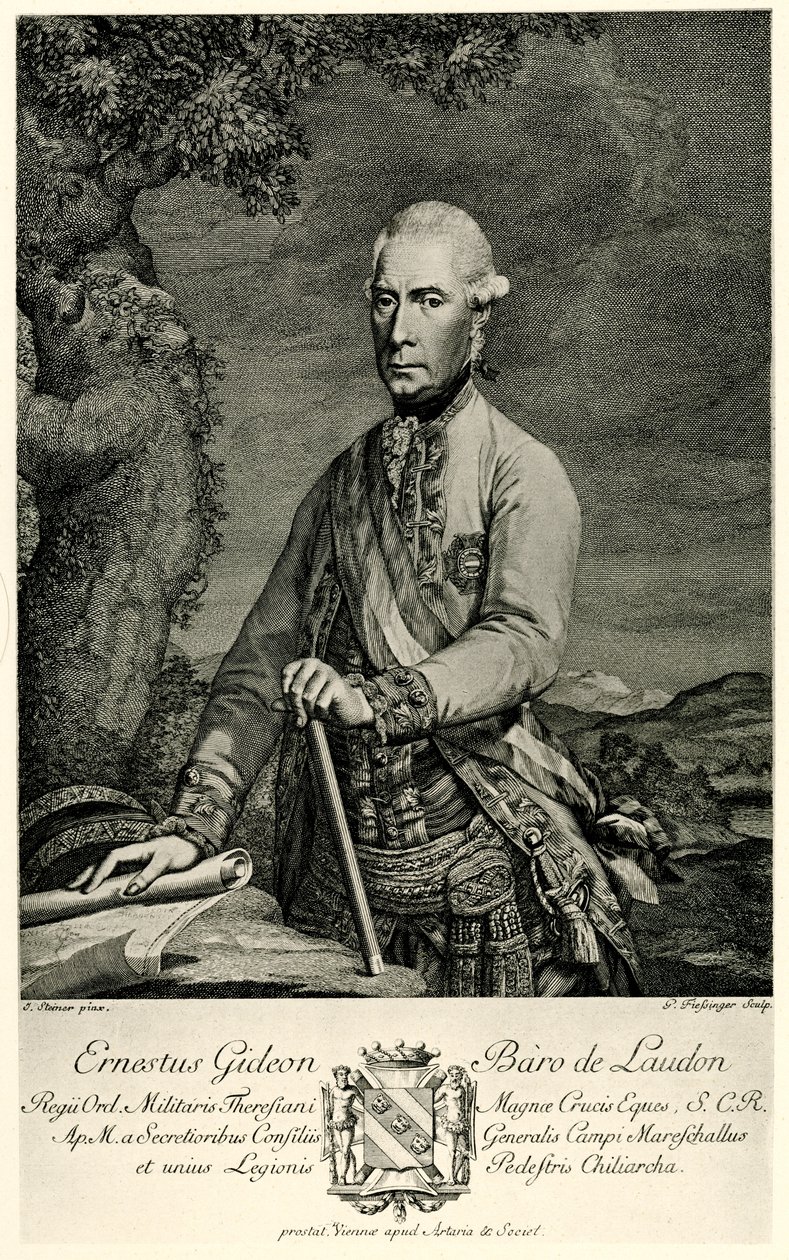 Gideon Ernst Barão von Laudon de German School