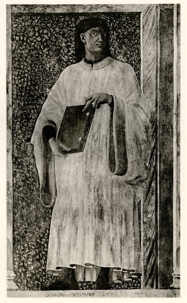 Giovanni Boccaccio, 1884-90 (fototipo) de German School