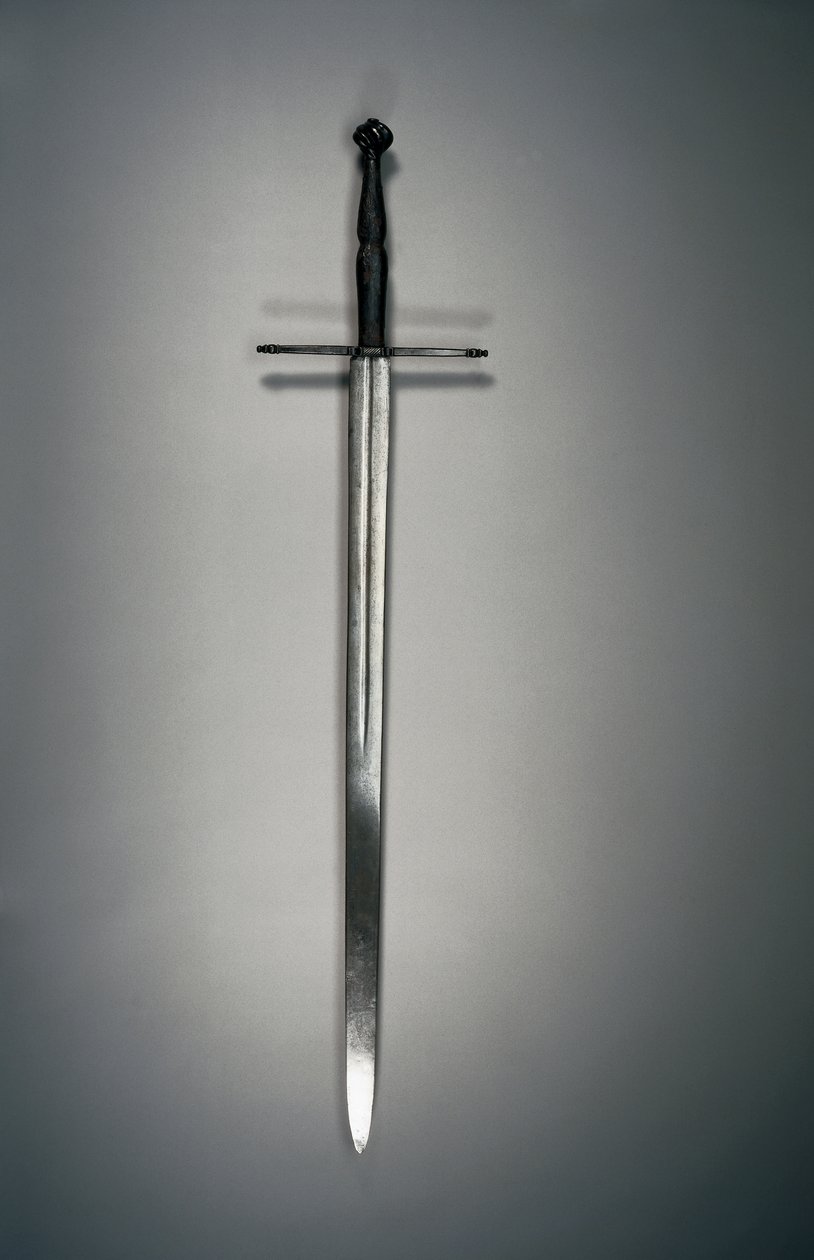 Espada de mão e meia, c.1500 de German School