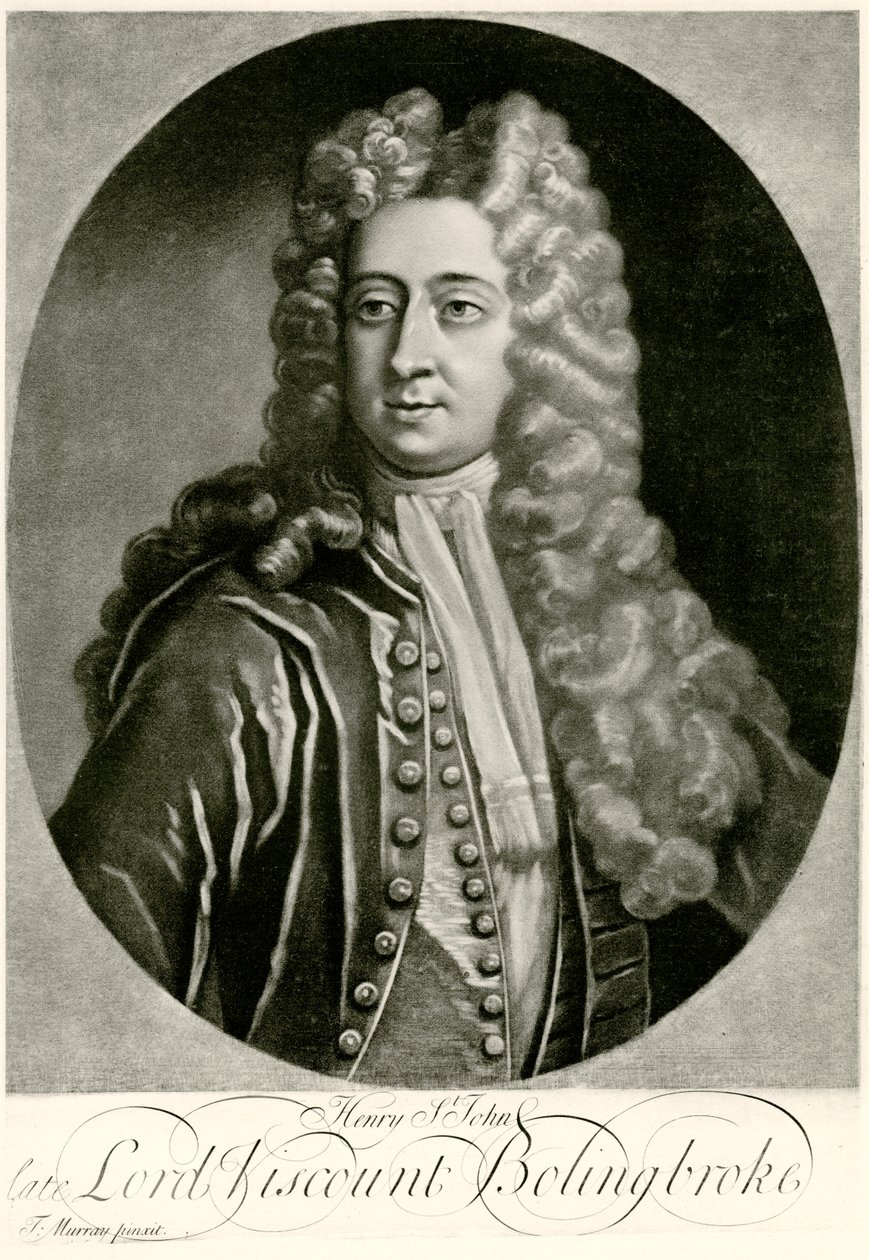 Henry St. John Viscount Bolingbroke de German School