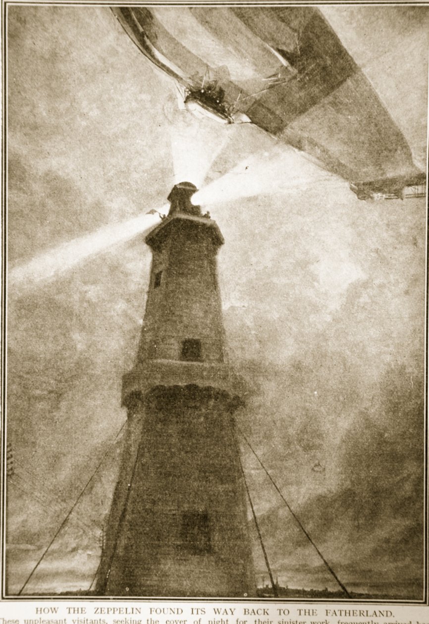 Como o zepelim encontrou o caminho de volta à pátria, 1914-19 de German School