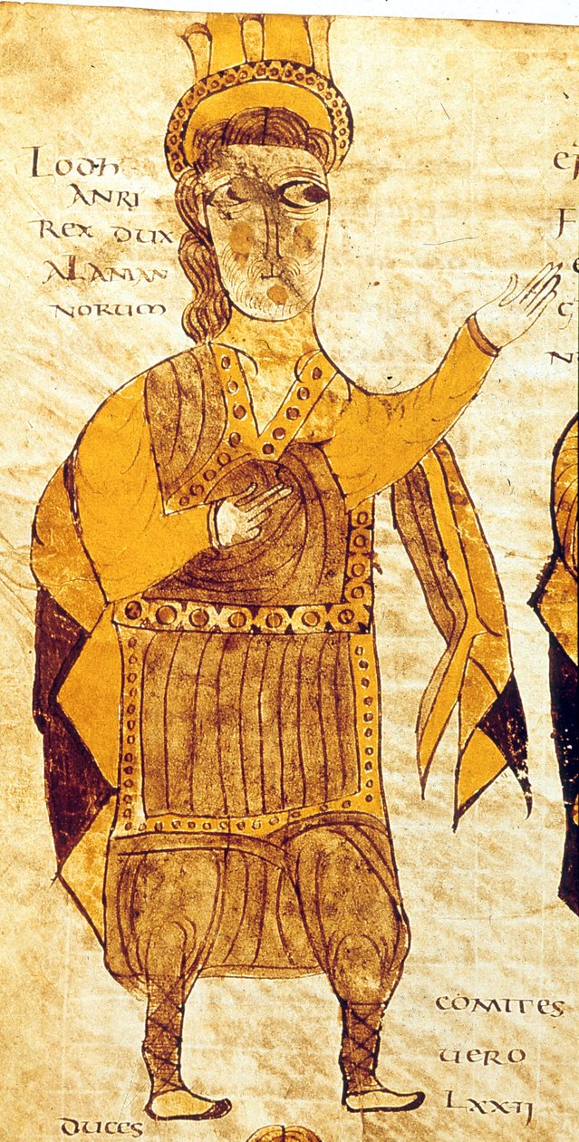 Ilustração do Breviário de Alarico, 506 de German School