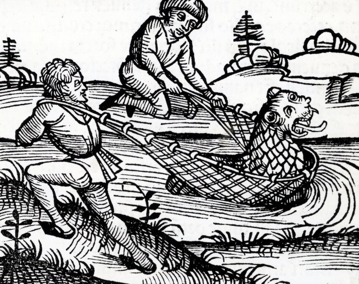 Ilustração tirada da Crônica de Nuremberg, 1493 de German School