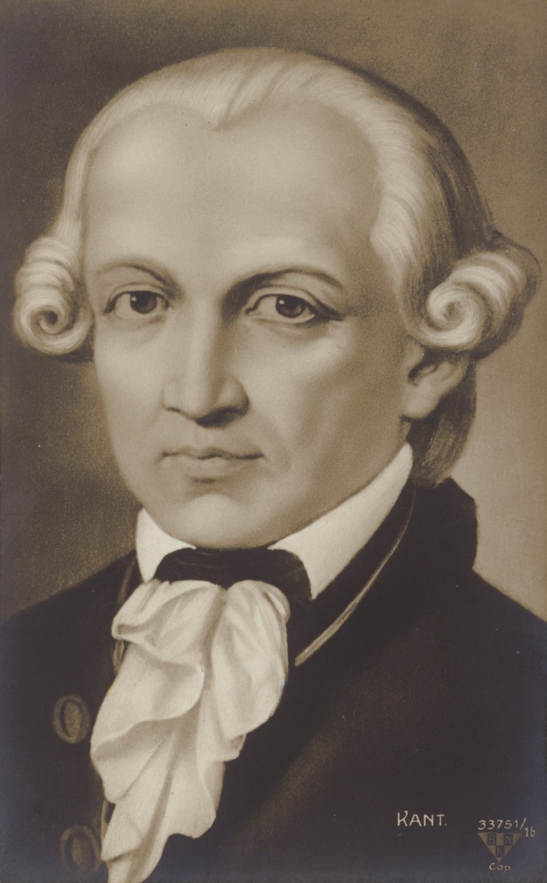 Immanuel Kant (litografia) de German School