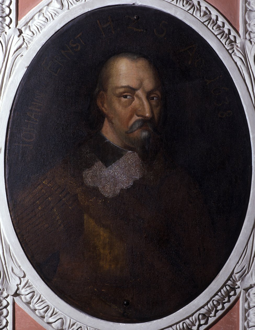 Johann Ernst von Eisenach, duque da Saxônia, 1638 de German School