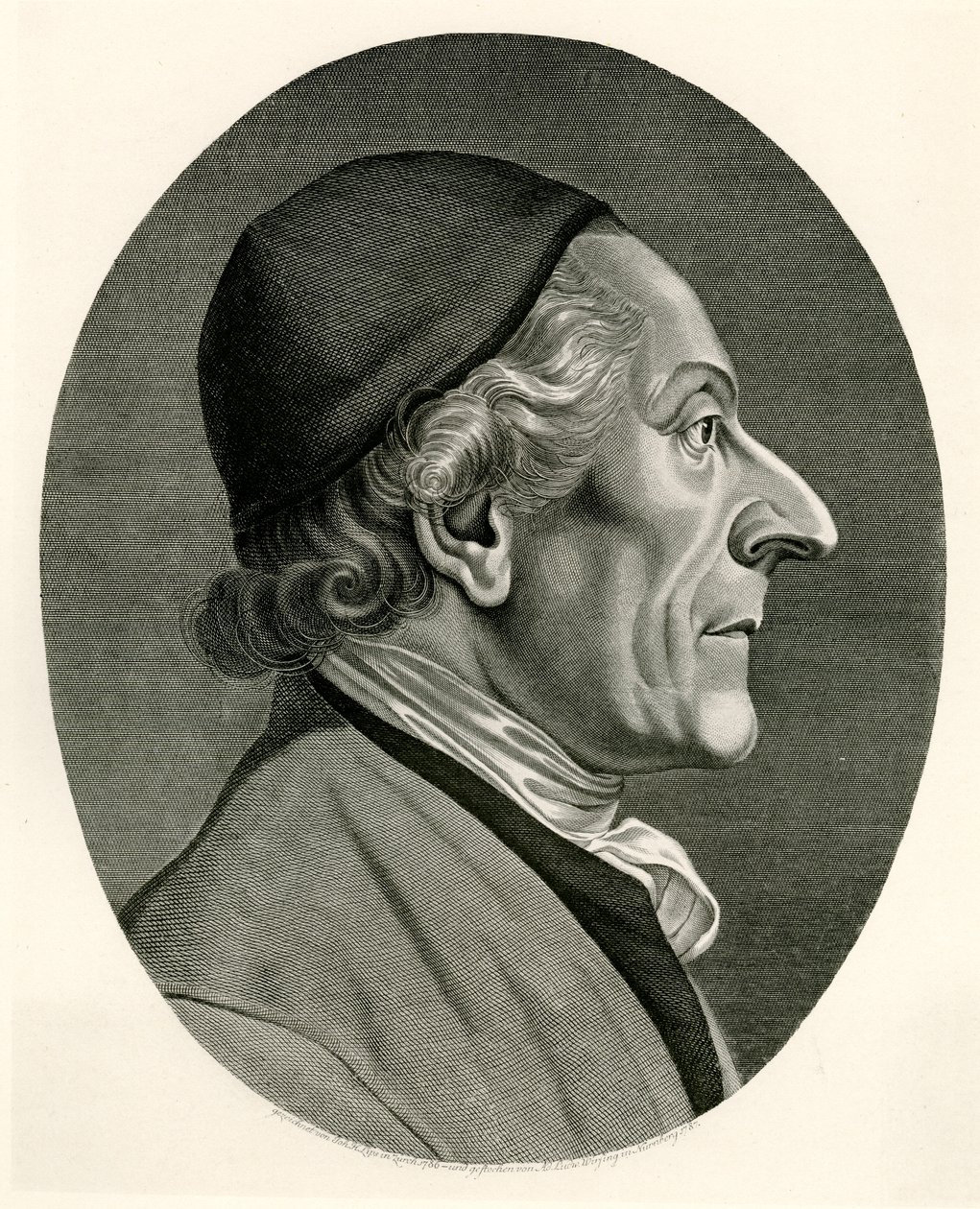 Johann Kaspar Lavatório de German School