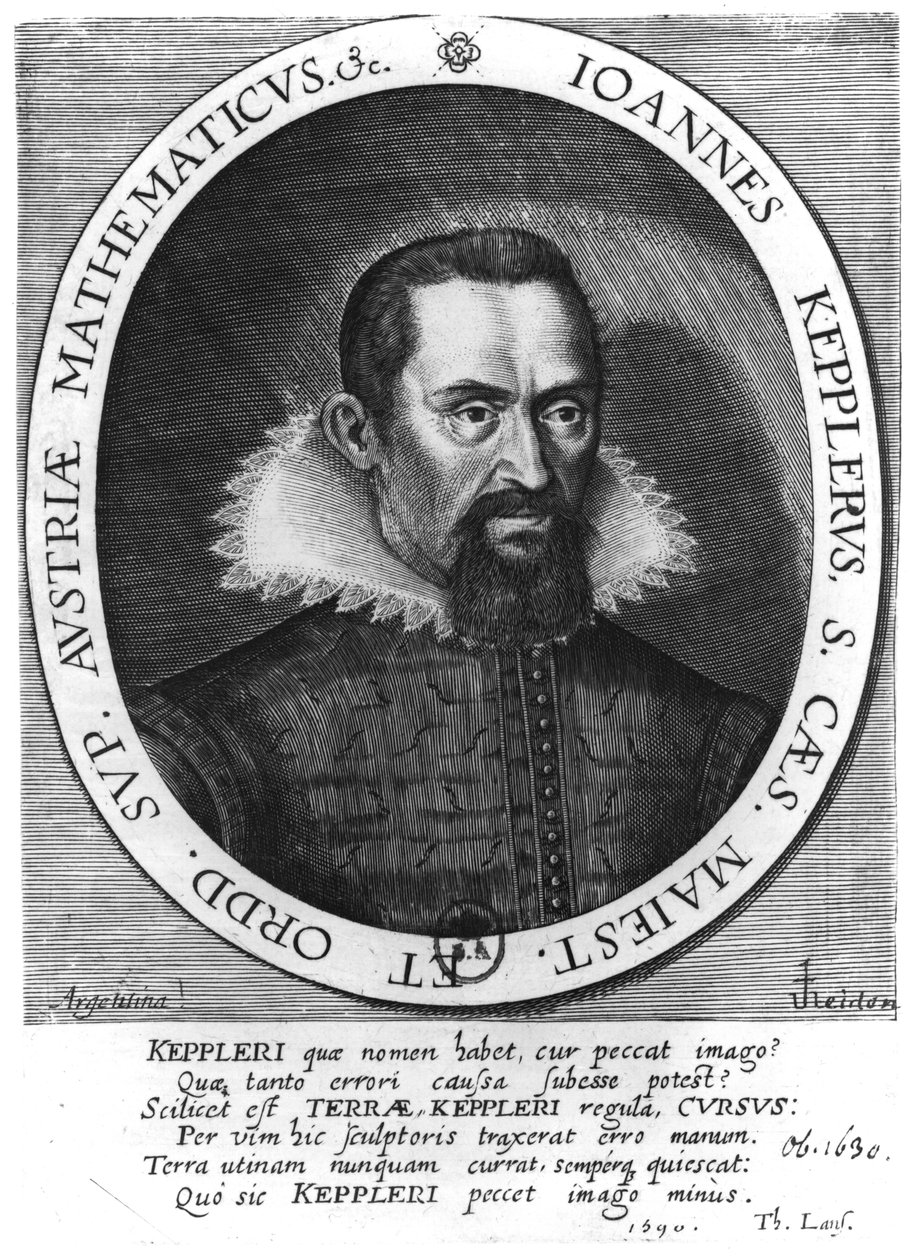 Johannes Kepler (1571-1630) 1590 de German School