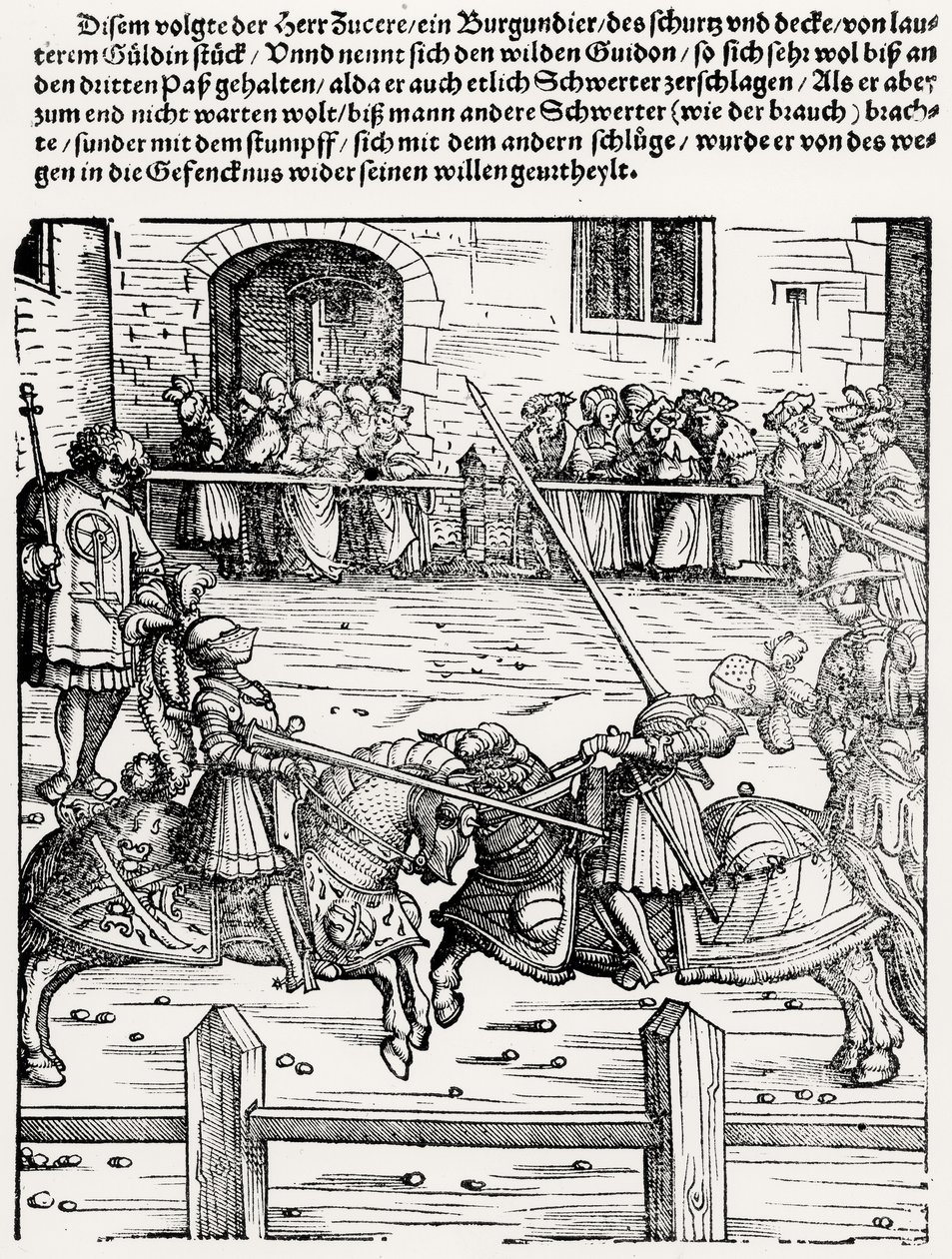 Jousting de German School