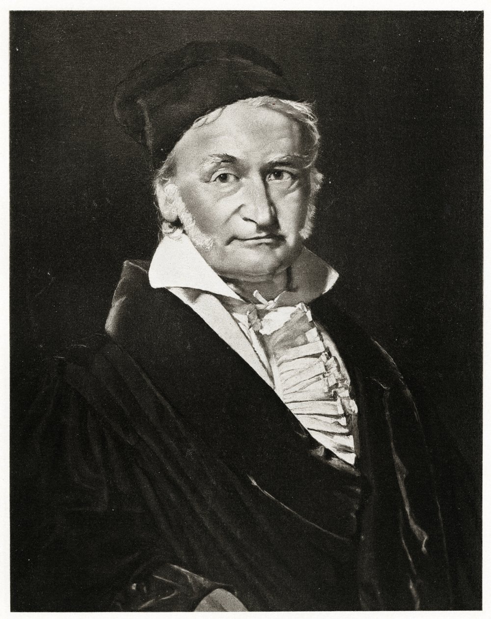 Karl Friedrich Gauss, 1884-90 (fototipo) de German School