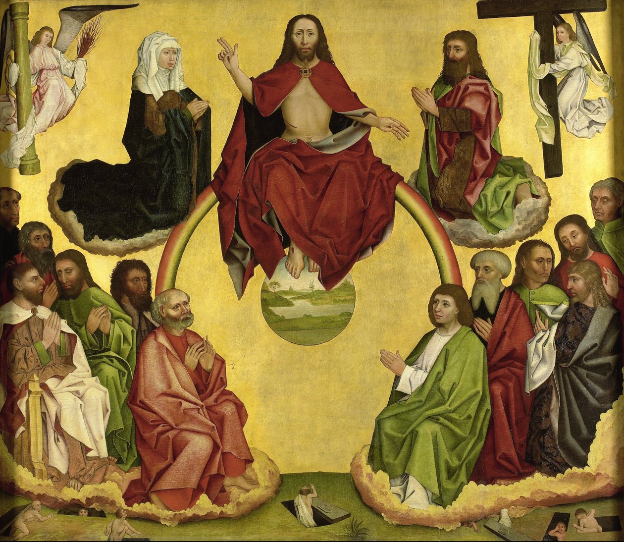 Juízo Final, c.1500 de German School