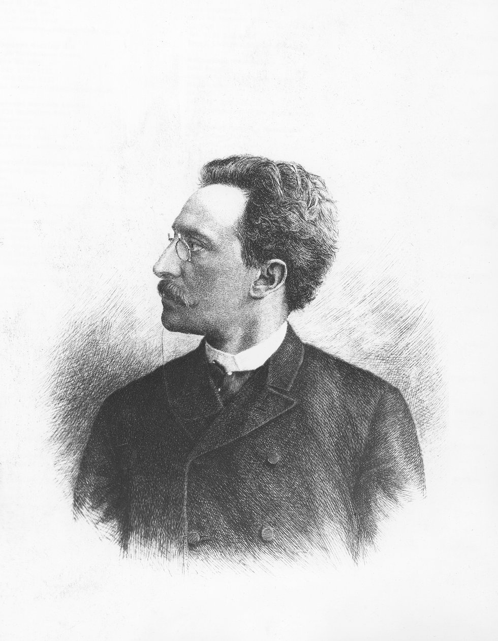 Ludwig Fulda (gravura) de German School