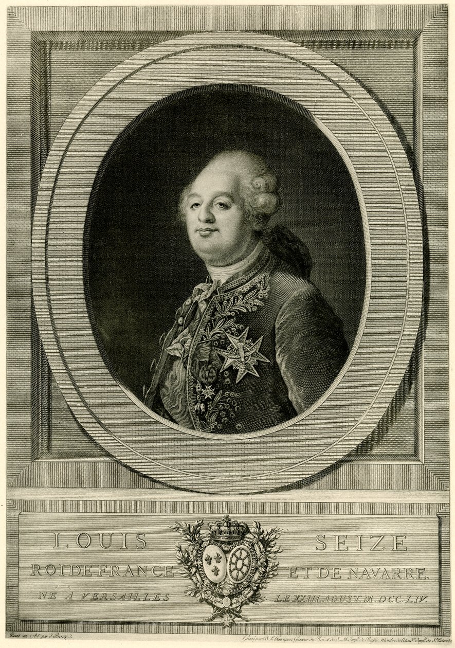 Ludwig XVI., 1884-90 (fototipo) de German School