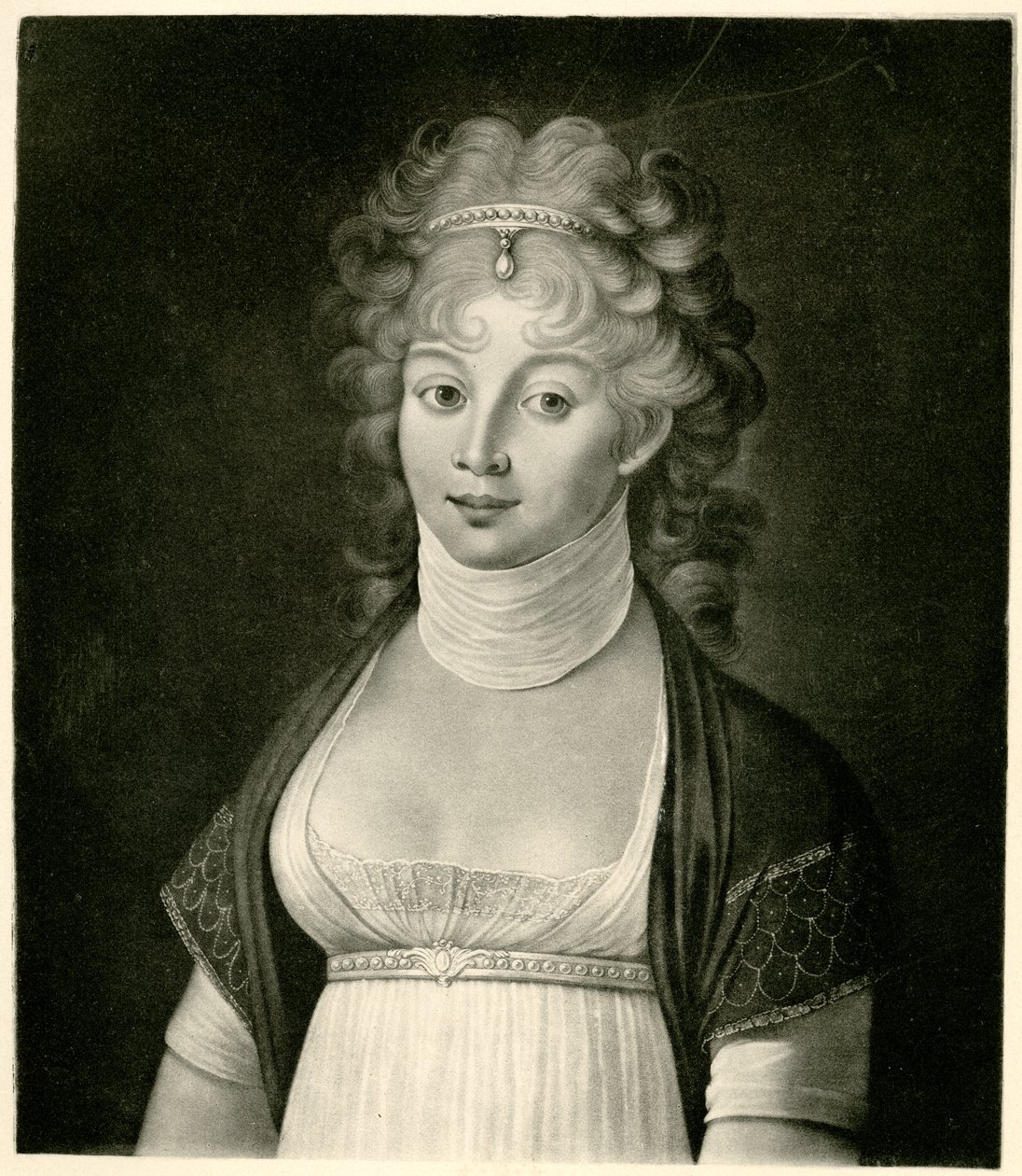 Luise de Mecklenburg-Strelitz, 1884-90 (fototipo) de German School