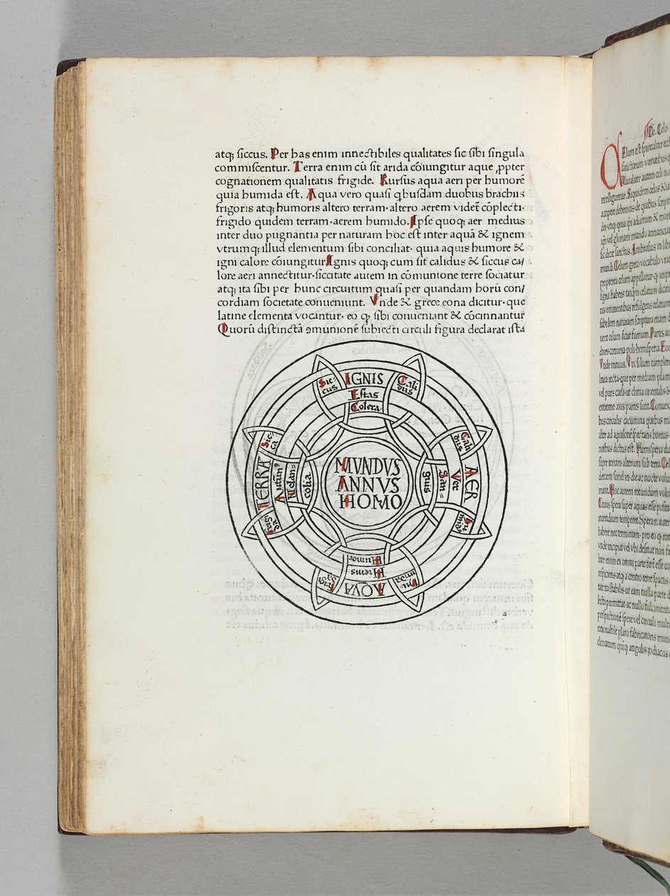 Mappa Mundi, o primeiro mapa do mundo impresso, de &39;Etymologiae&39; por Isidorus Hispalensis, Augsburg: Günther Zainer de German School