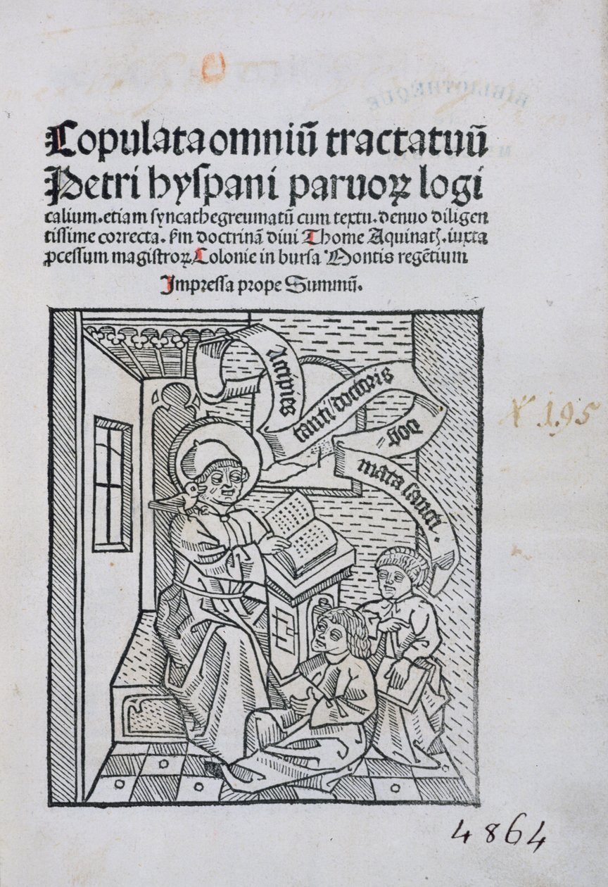 Mestra e alunos, 1490 de German School