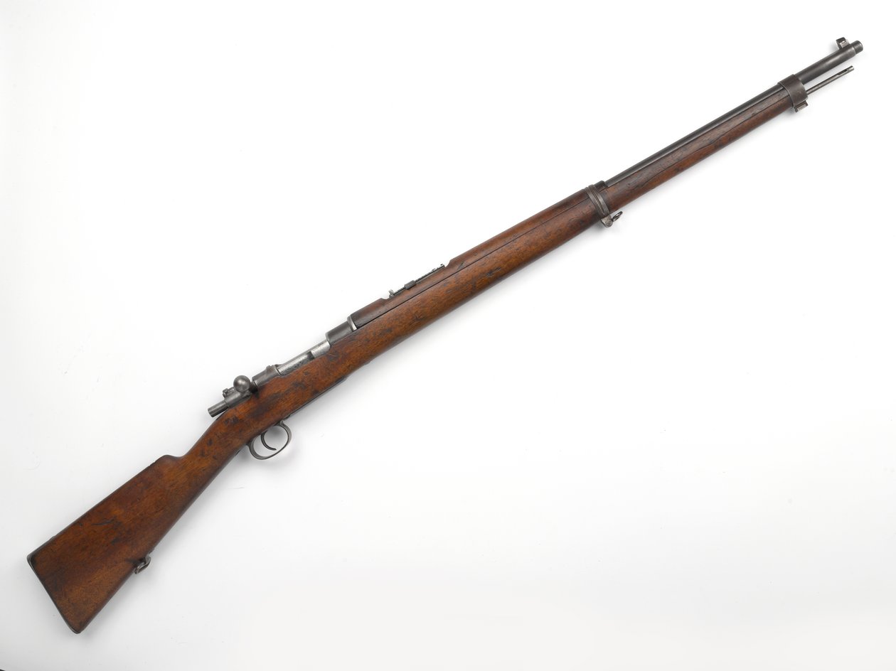 Mauser M1896 7,92 mm espingarda de acção de parafuso 1896 utilizada pelo General Louis Botha de German School