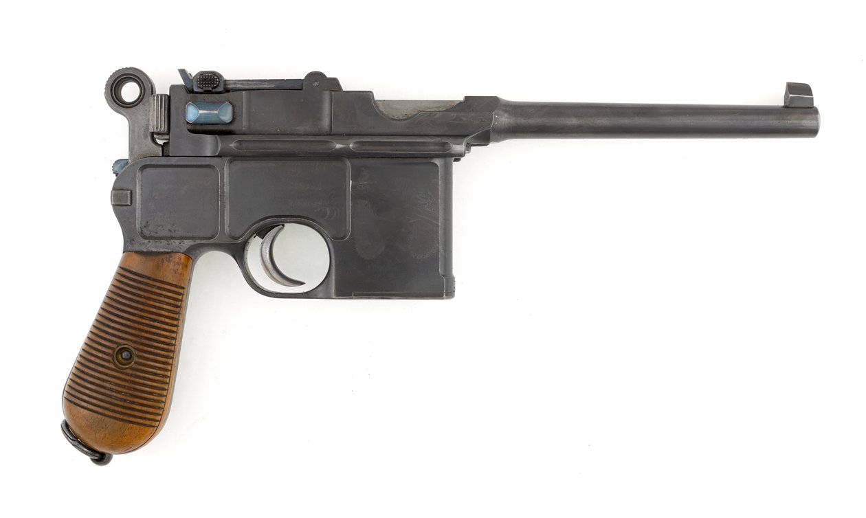 Mauser Modelo 1896 7,63 mm pistola de auto-carregamento de German School