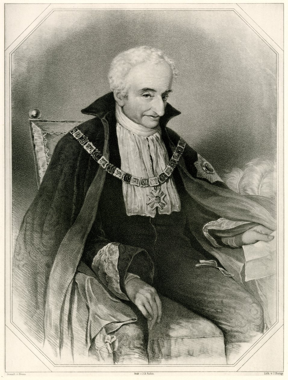 Maximilian Joseph, Conde de Montgelas, 1884-90 (fototipo) de German School