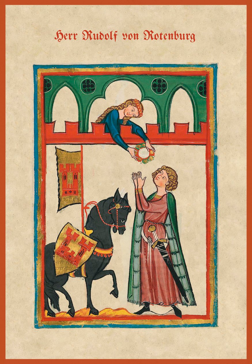 Cancioneiro medieval (velino) de German School