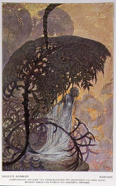 Figura Mística (litho) de German School