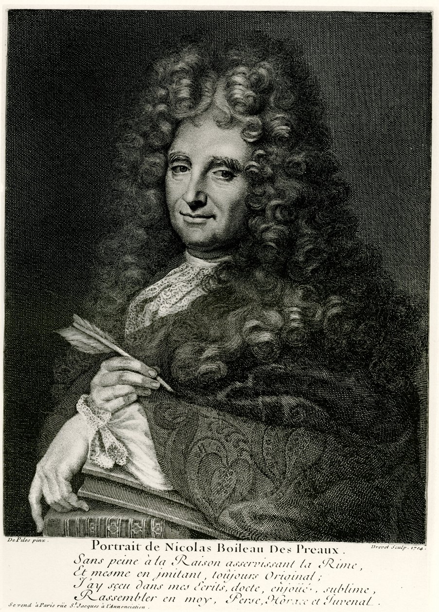 Nicolas Boileau Despréaux de German School