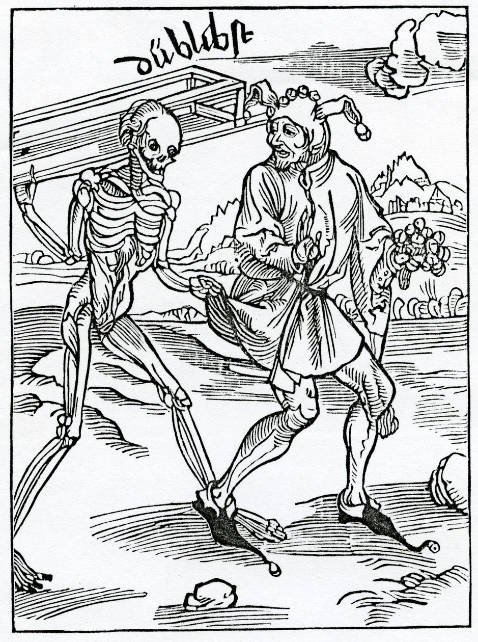 De folias que desdenham o mal não há motivo para isso, ilustração da tradução inglesa de Alexander Barclay de "O Barco dos Loucos", de uma edição publicada em 1874 de German School