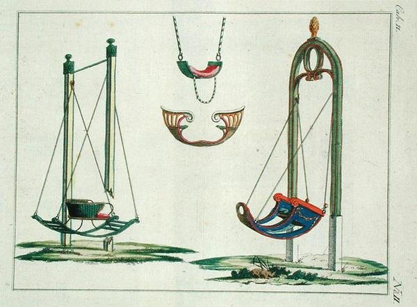Ornate Garden Swings, de 