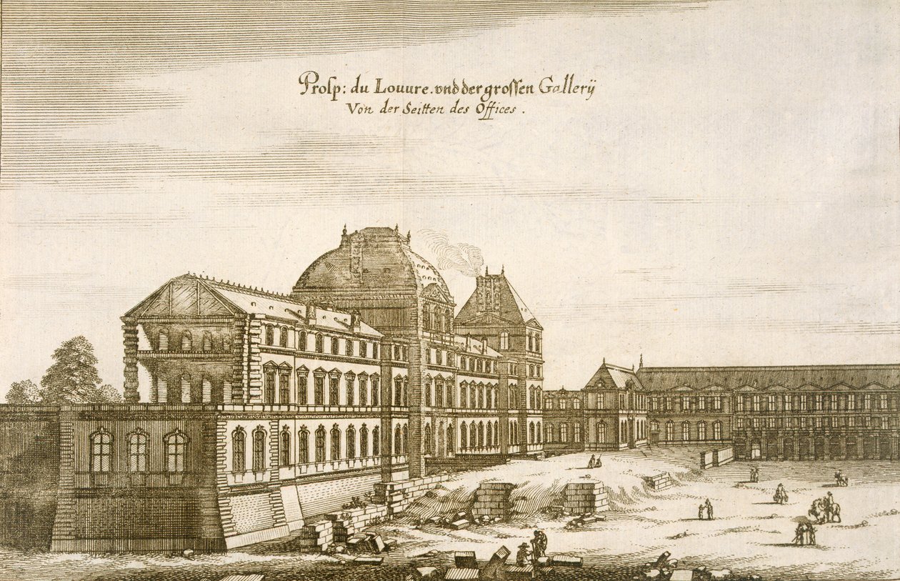 Palácio do Louvre de German School