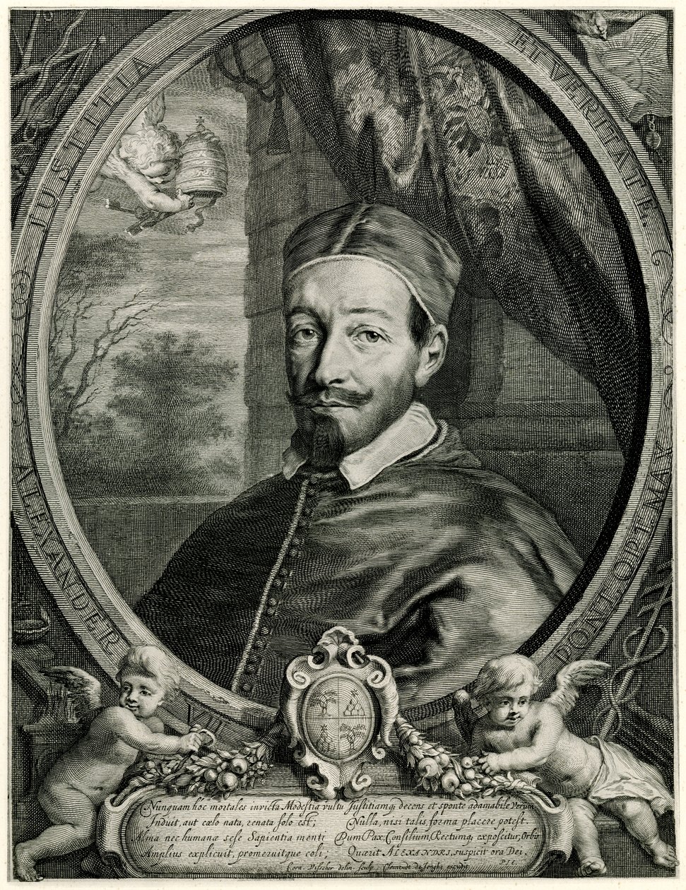 O Papa Alexandre VII. de German School