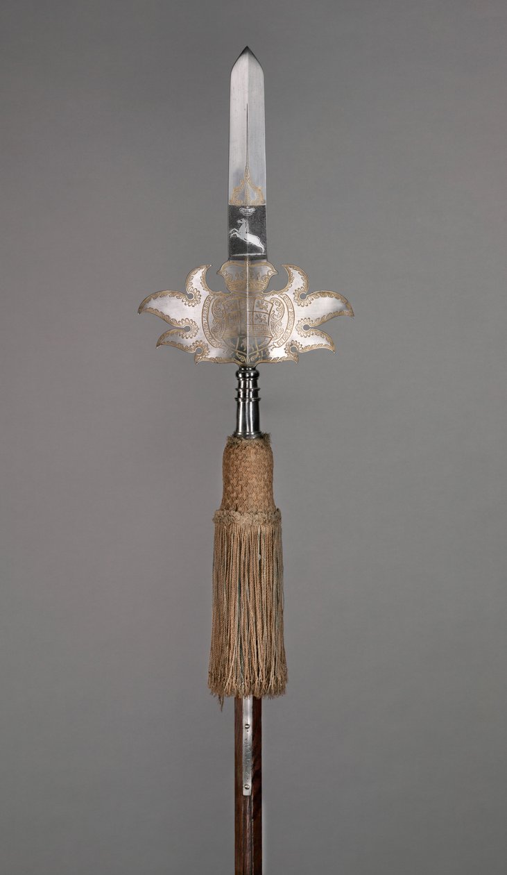 Parade Partisan (do guarda-costas de August Wilhelm, duque de Brunswick- Wolfenbüttel [1662-1731]) de German School