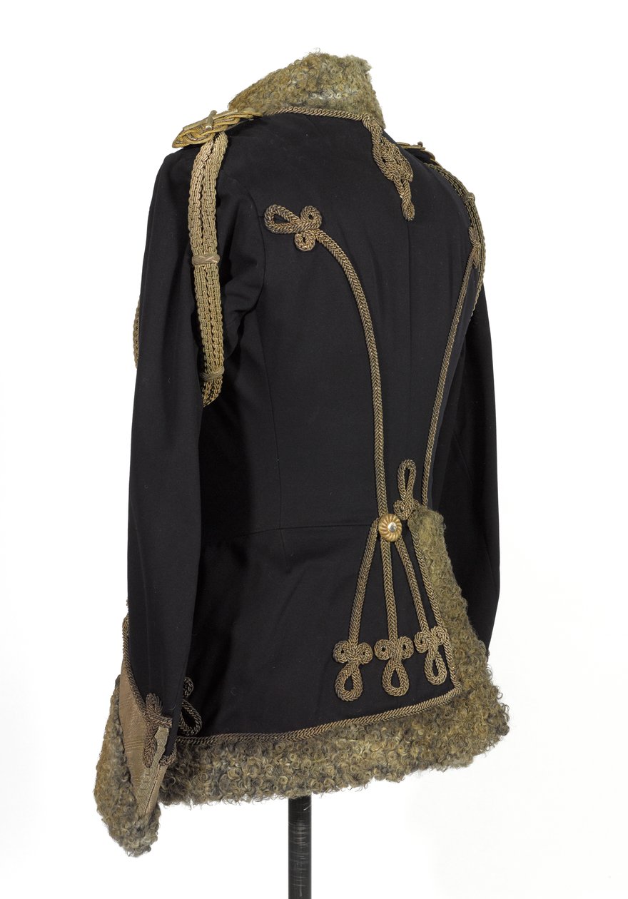 Pelisse, 3º Zieten Hussars, HRH O Duque de Connaught, pré-1914 (pelisse) de German School