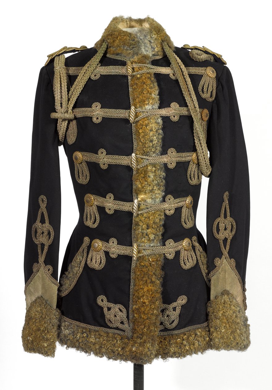 Pelisse, 3º Zieten Hussars, HRH O Duque de Connaught, pré-1914 (pelisse) de German School