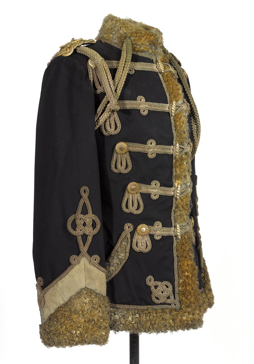 Pelisse, 3º Zieten Hussars, HRH O Duque de Connaught, pré-1914 (pelisse) de German School