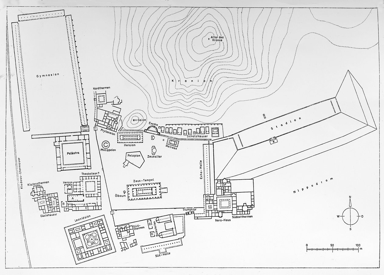 Plano de Olímpia, Grécia de German School