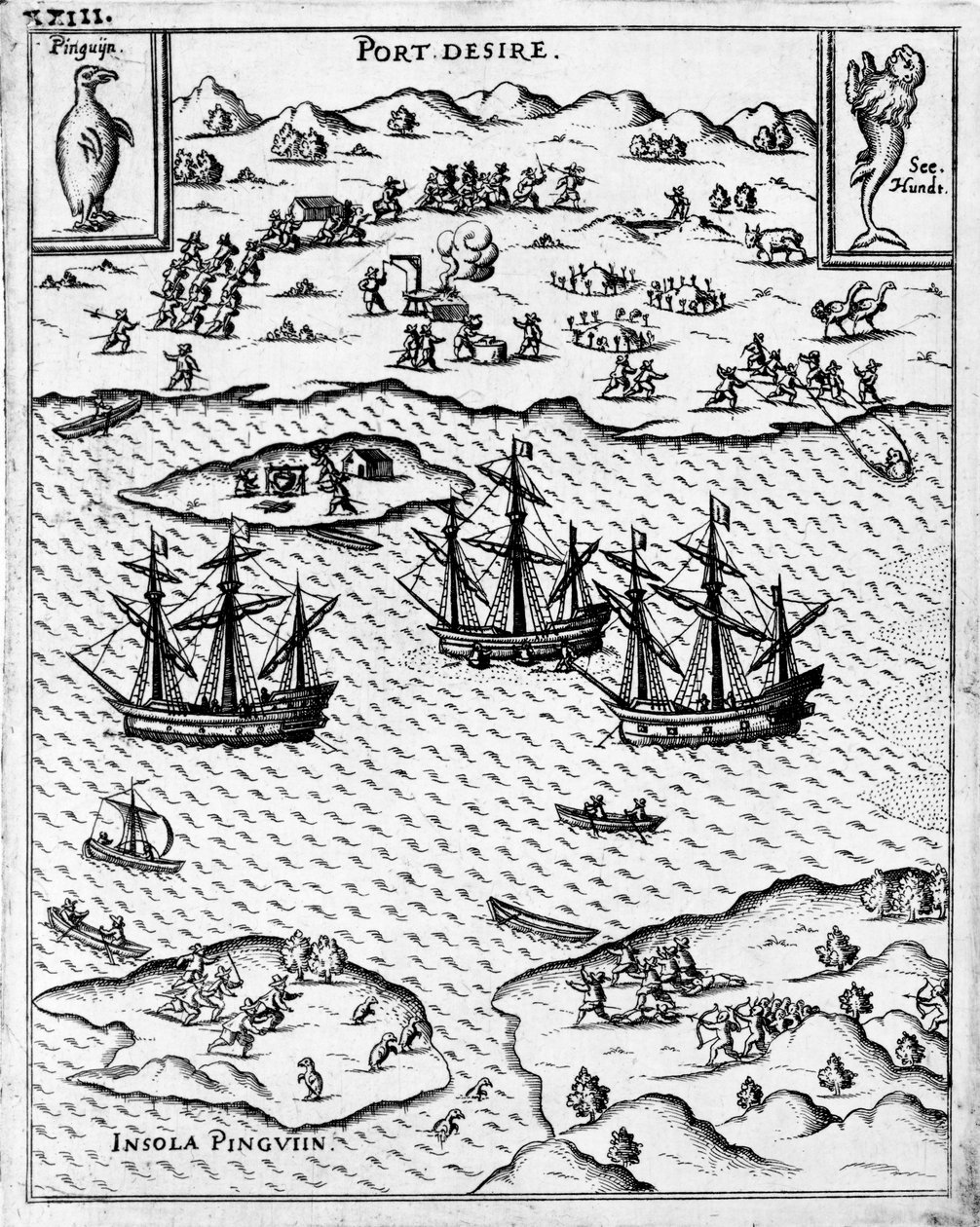 Port Desire, 1626 de German School