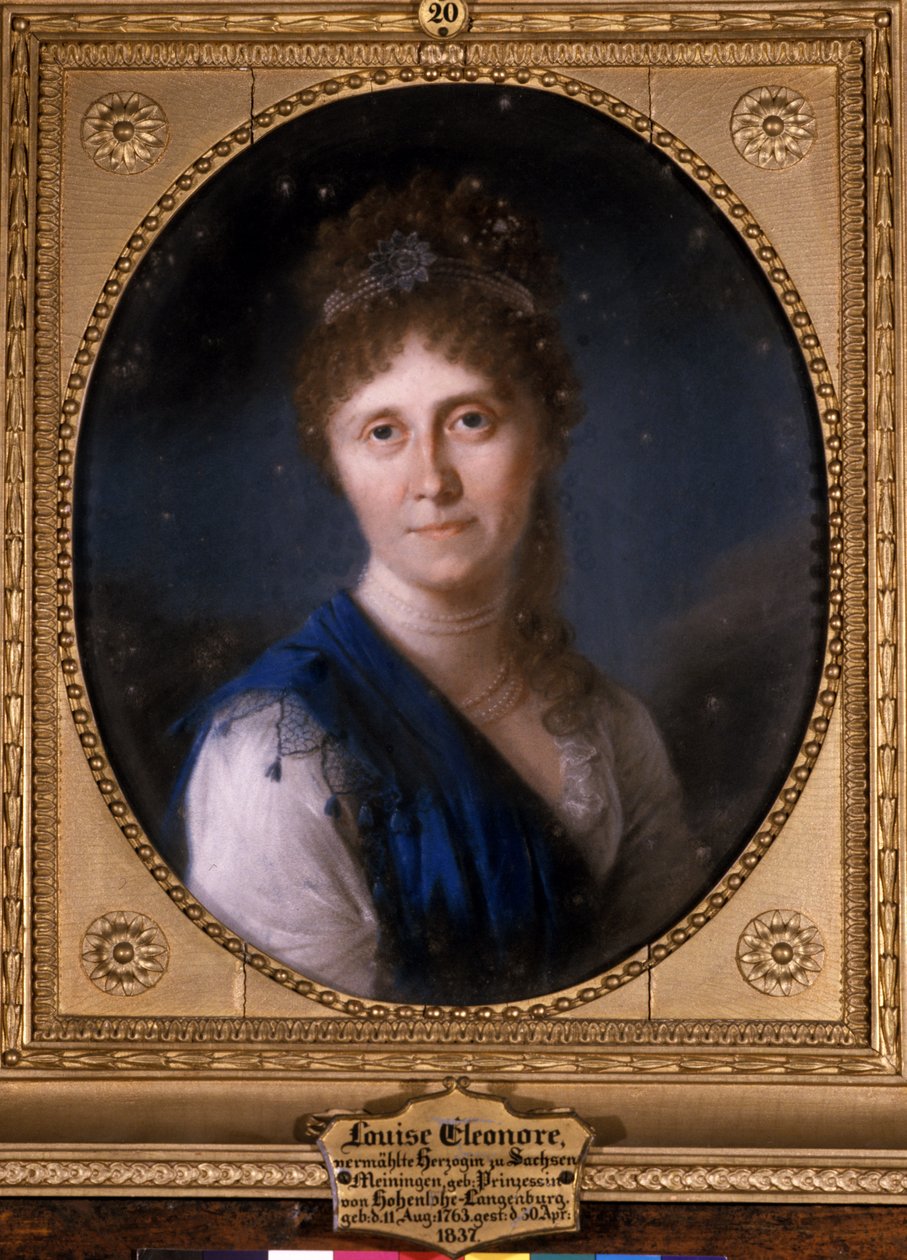 Retrato de Louise Eleonore, 1800 de German School