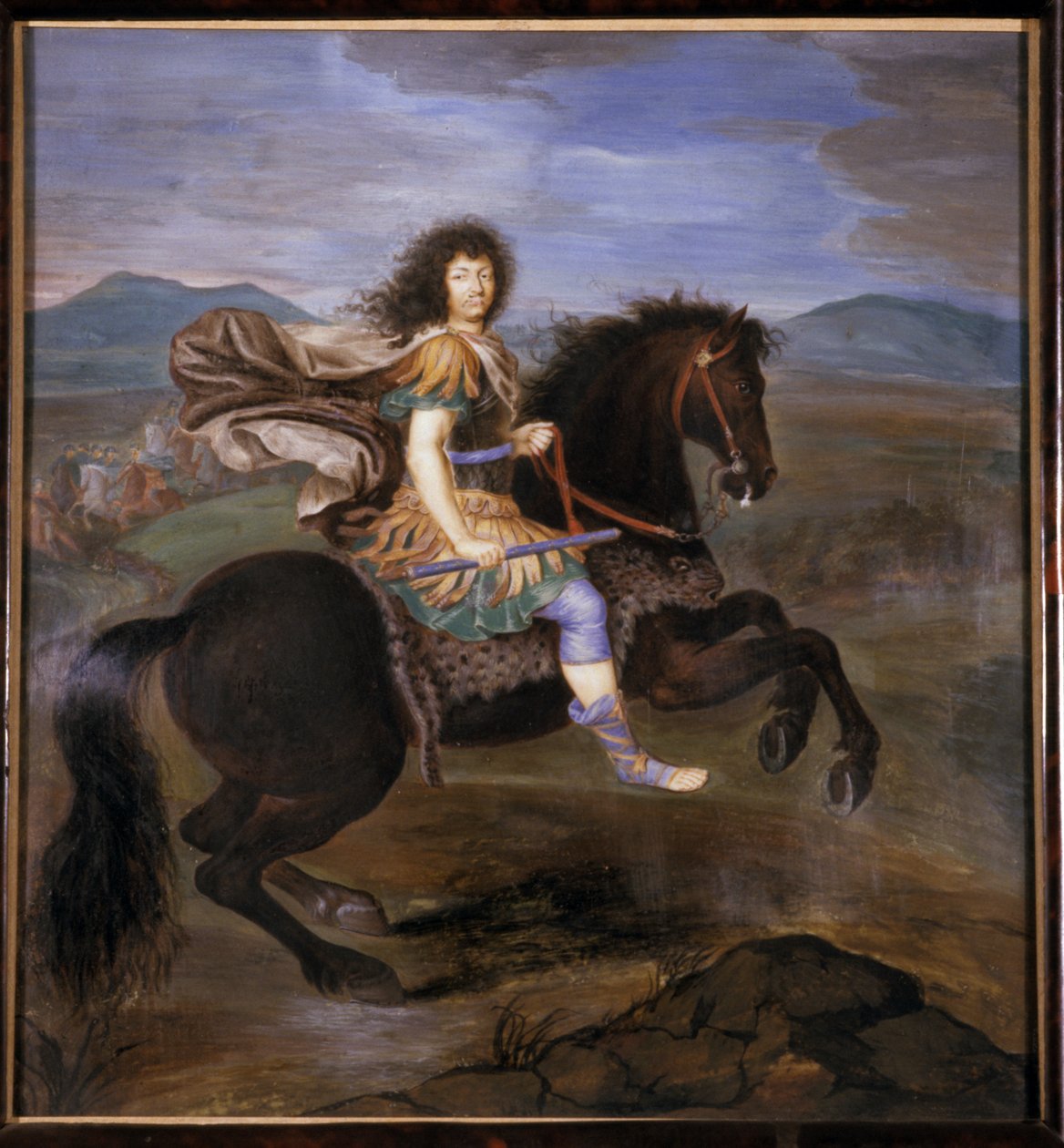 Retrato do comandante militar, 1676 de German School