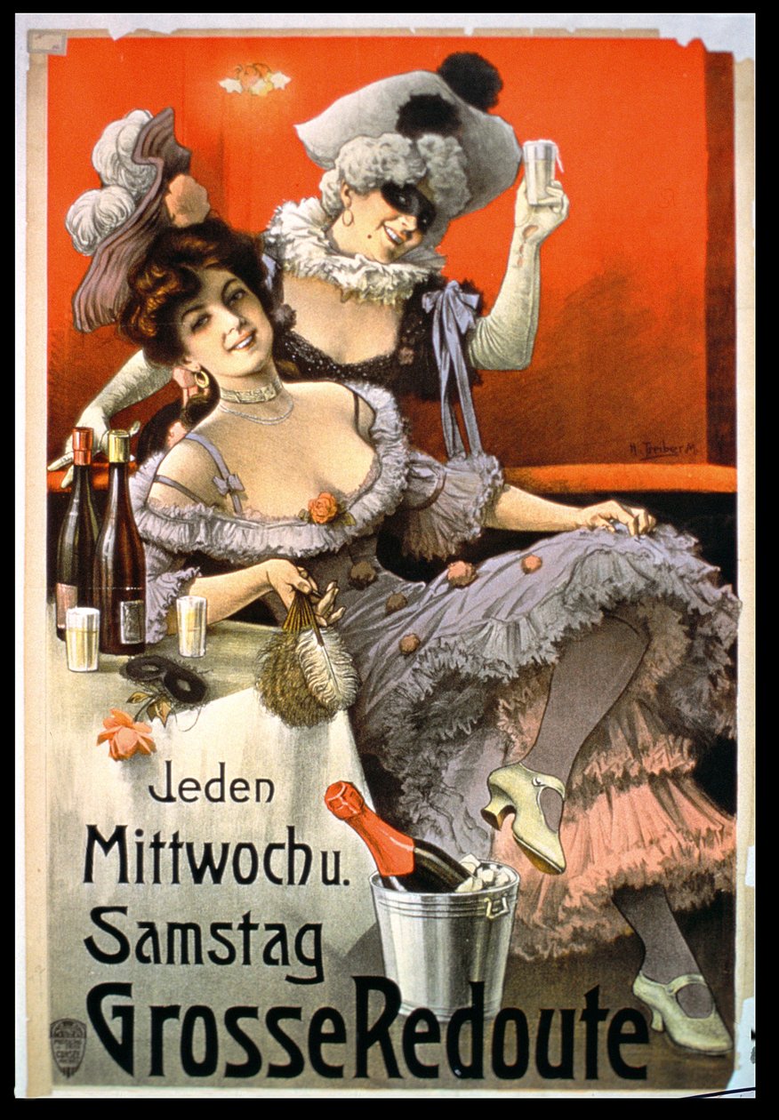 Poster Publicidade Grosse Redoute de German School