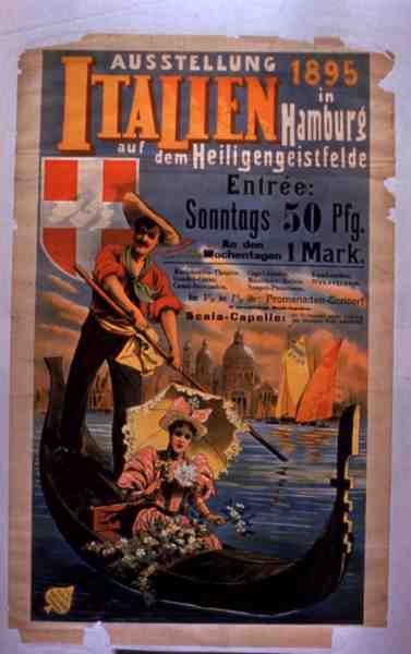 Cartaz publicitário da 